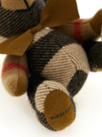 Burberry Beige Cashmere Keychain Burberry
