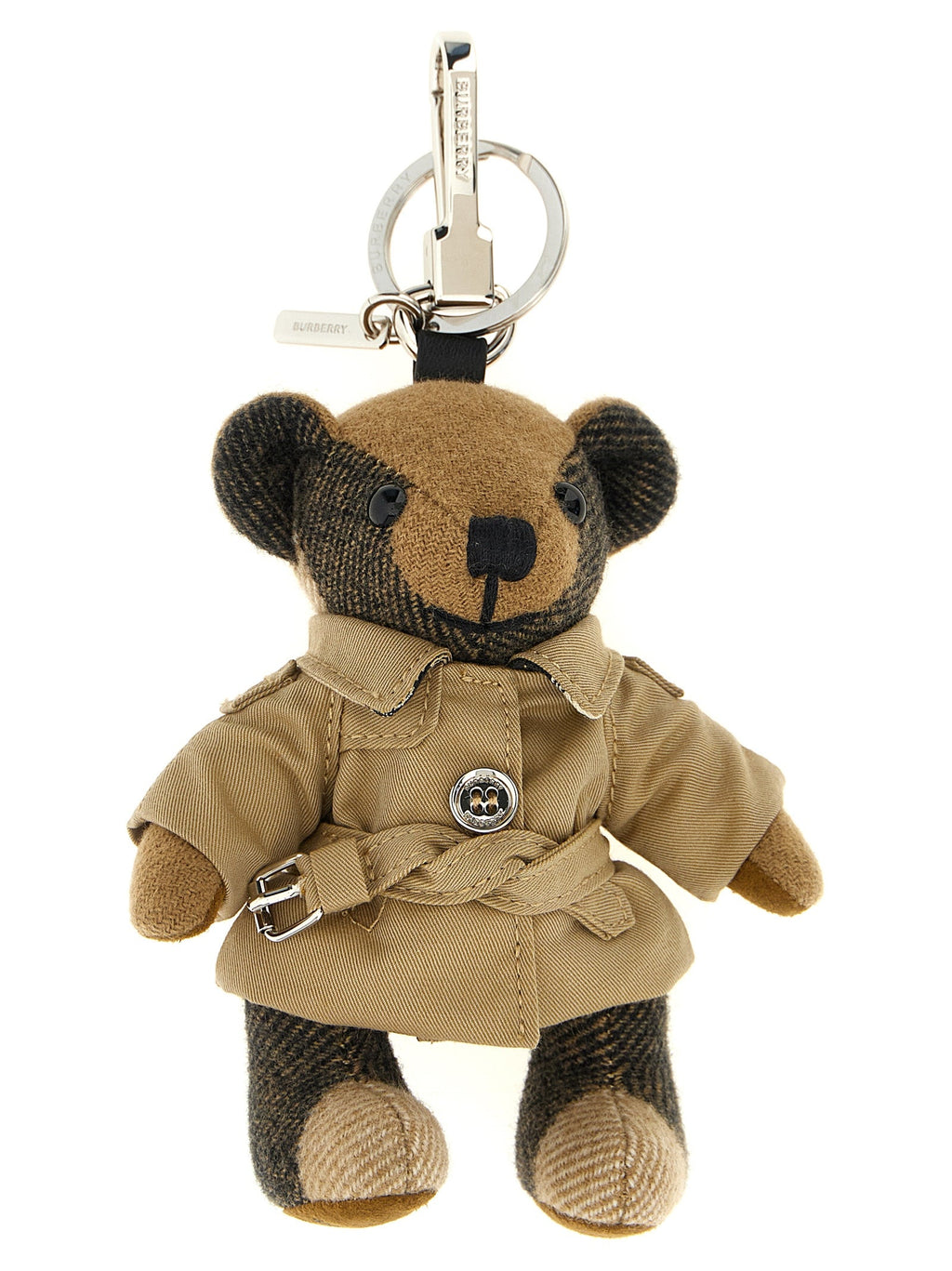 Burberry Multicolor Cashmere Keychain Burberry