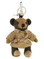 Burberry Multicolor Cashmere Keychain Burberry