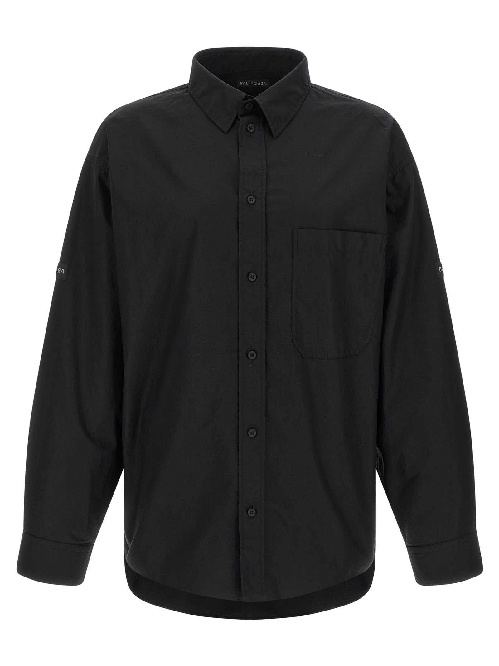 Balenciaga Black Cotton Blouse Balenciaga