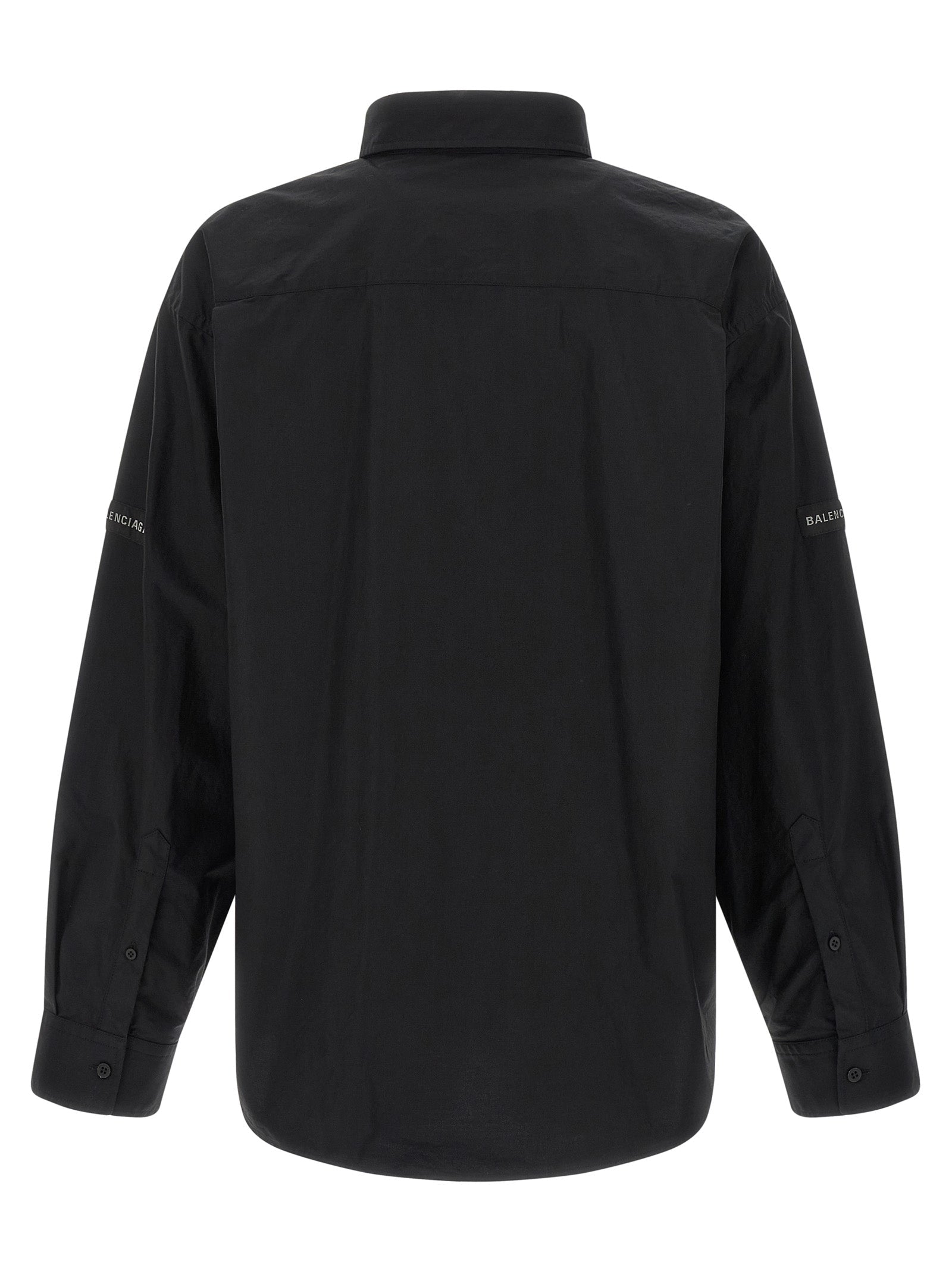 Balenciaga Black Cotton Blouse Balenciaga