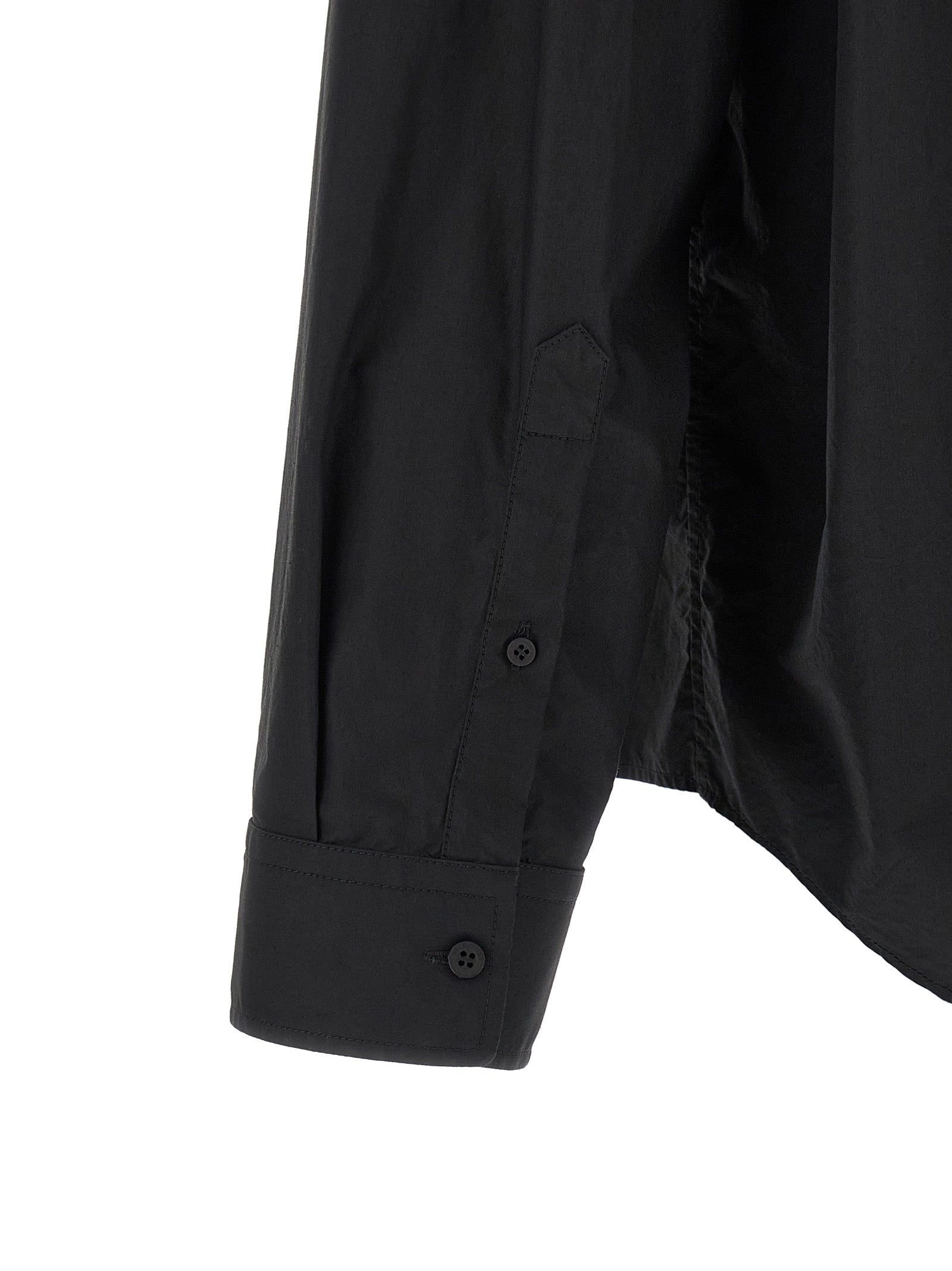Balenciaga Black Cotton Blouse Balenciaga