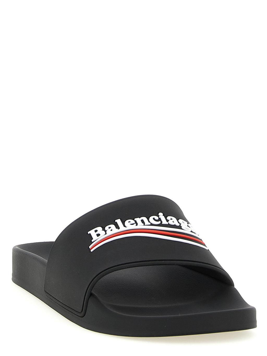 Balenciaga Black Plastic Slides Balenciaga