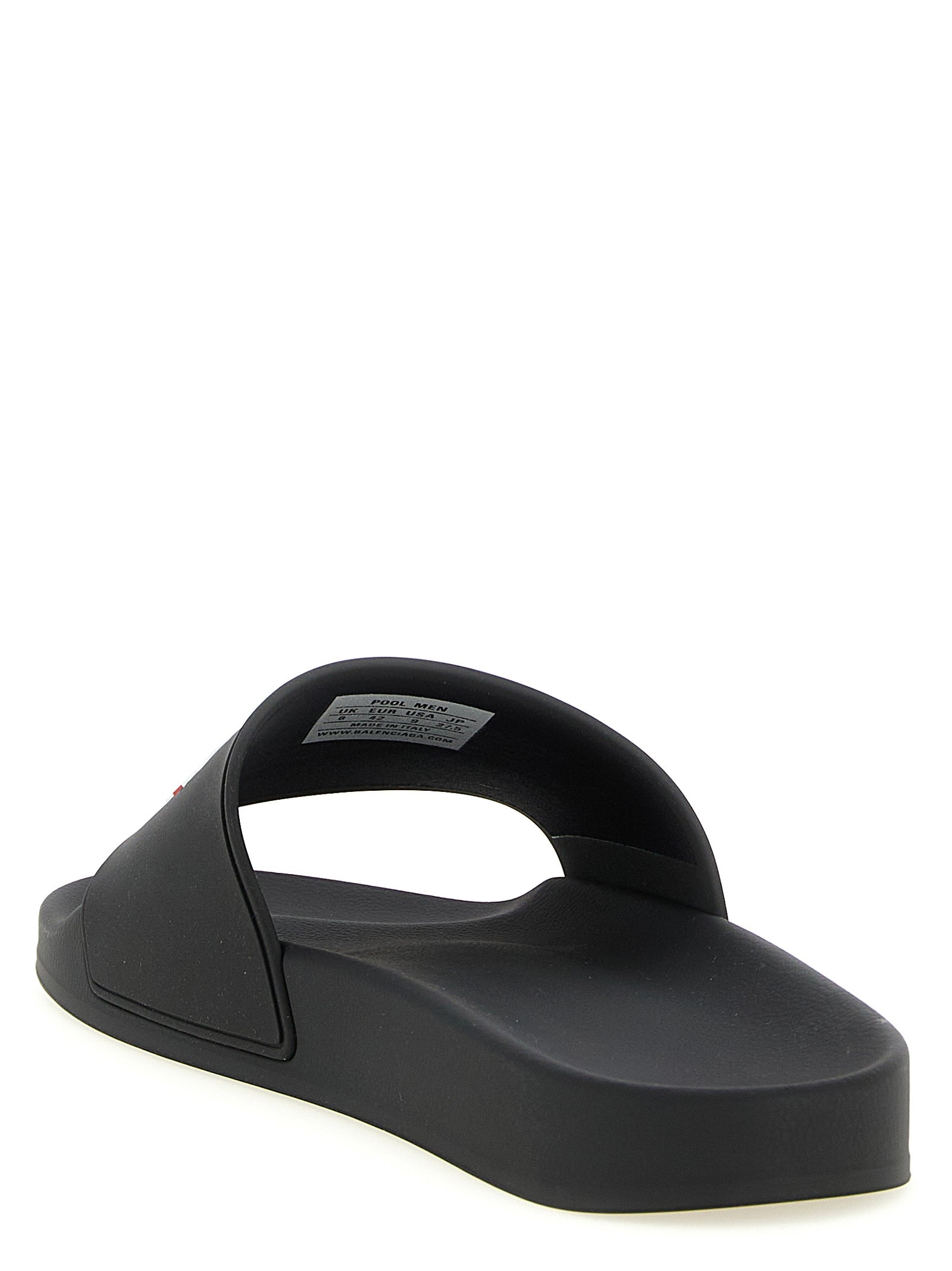 Balenciaga Black Plastic Slides Balenciaga