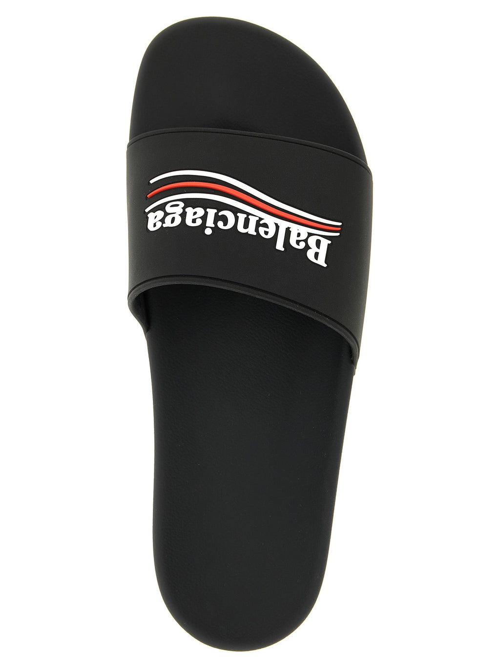 Balenciaga Black Plastic Slides Balenciaga