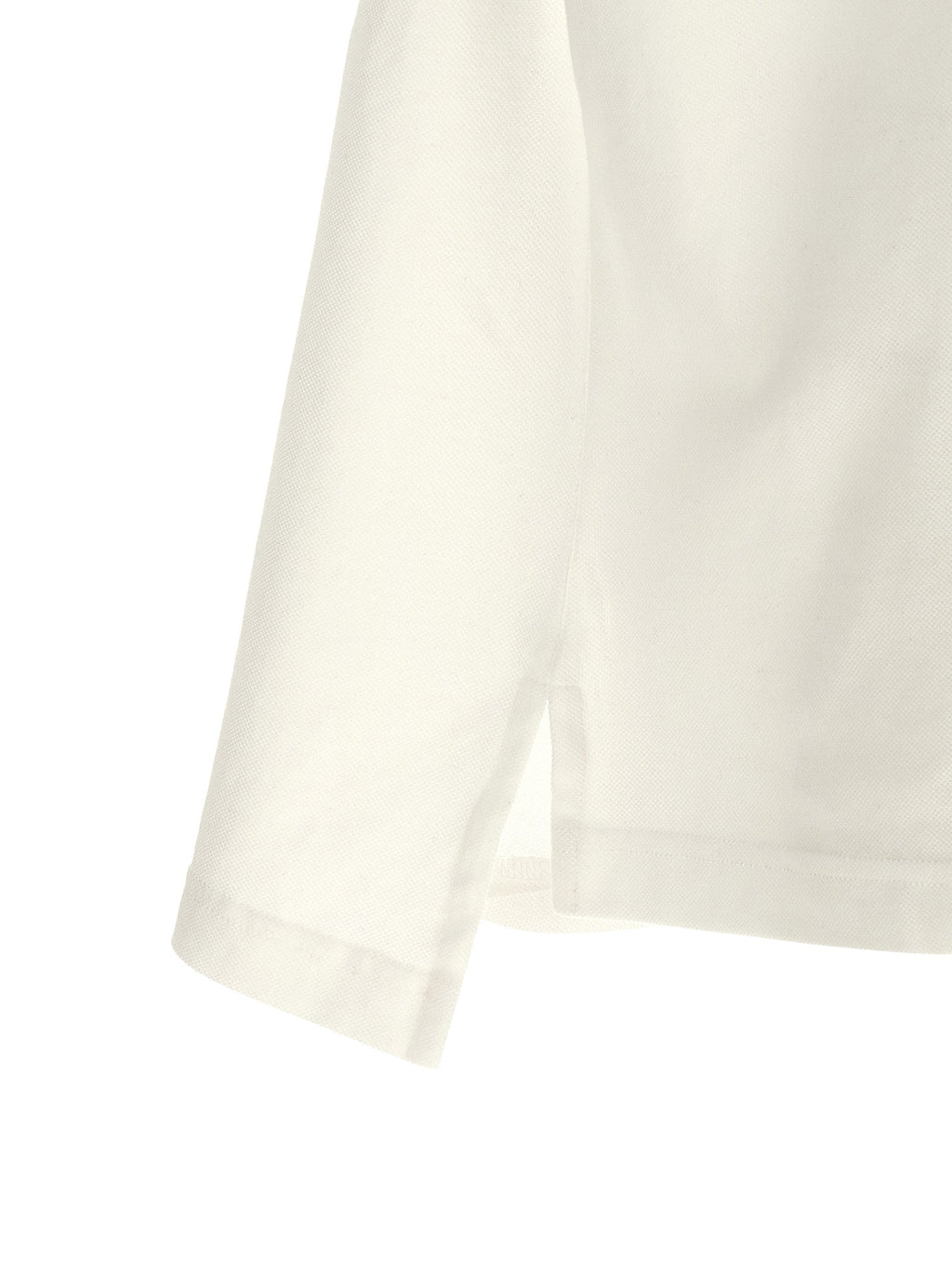 Balenciaga White Cotton Polo Shirt Balenciaga