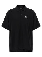 Balenciaga Black Cotton Polo Shirt Balenciaga