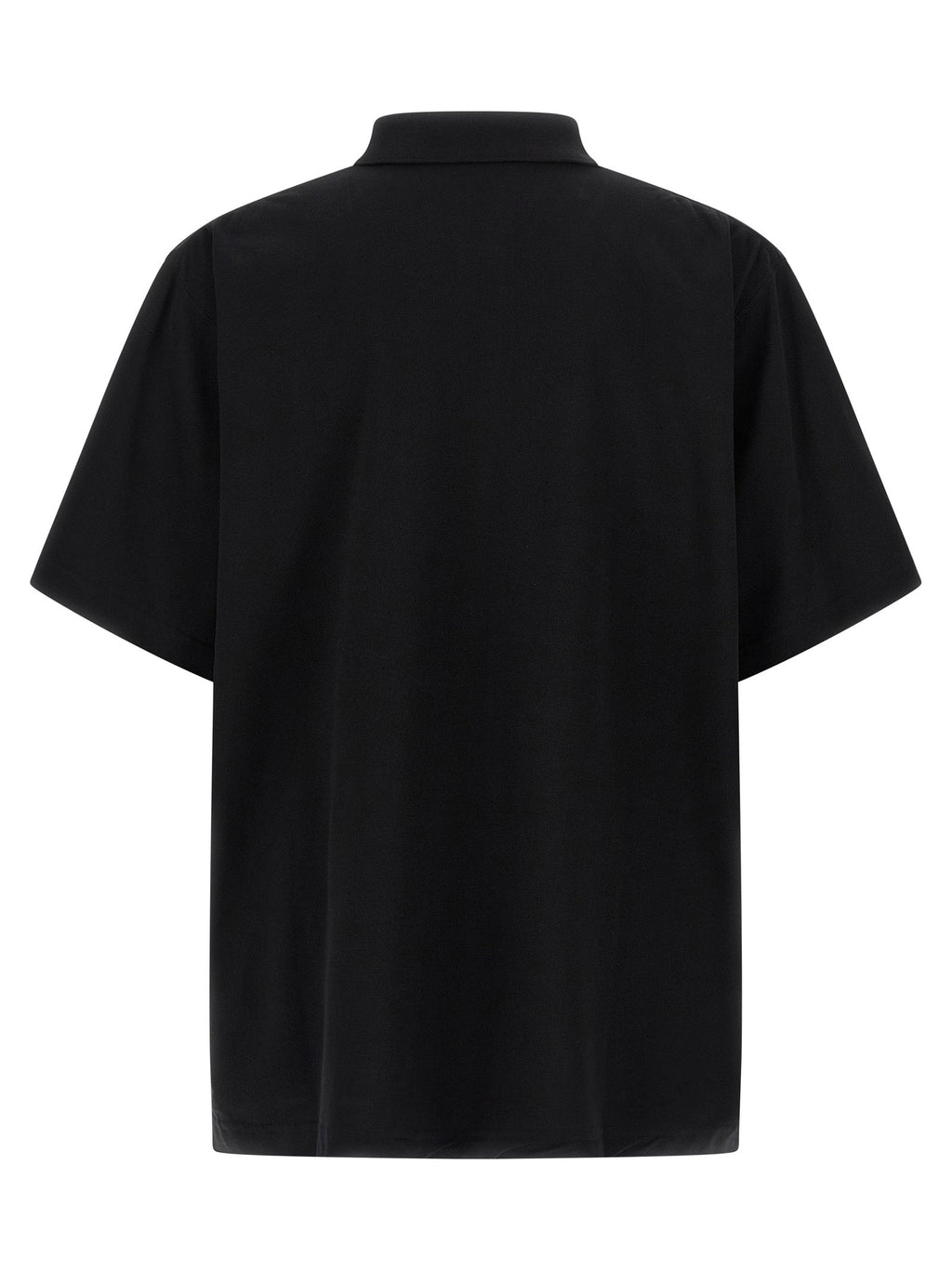 Balenciaga Black Cotton Polo Shirt Balenciaga
