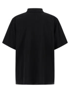 Balenciaga Black Cotton Polo Shirt Balenciaga