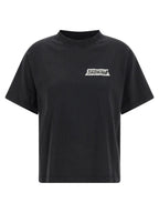 Balenciaga Black Cotton T-Shirt Balenciaga