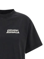 Balenciaga Black Cotton T-Shirt Balenciaga
