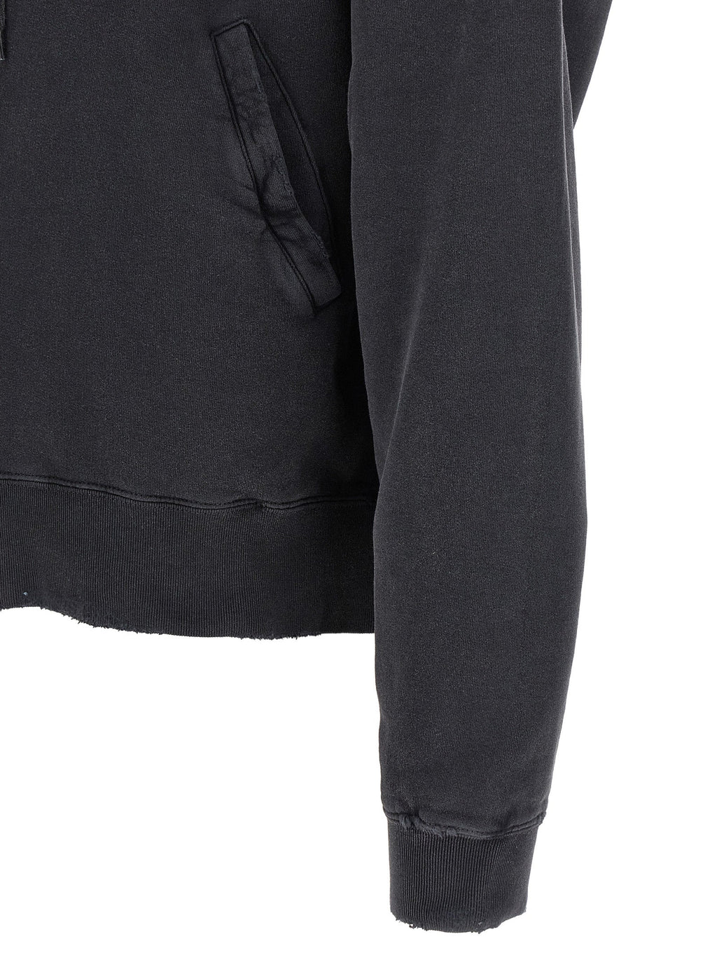 Balenciaga Black Cotton Sweatshirt Balenciaga