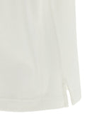 Burberry White Cotton Polo Shirt Burberry