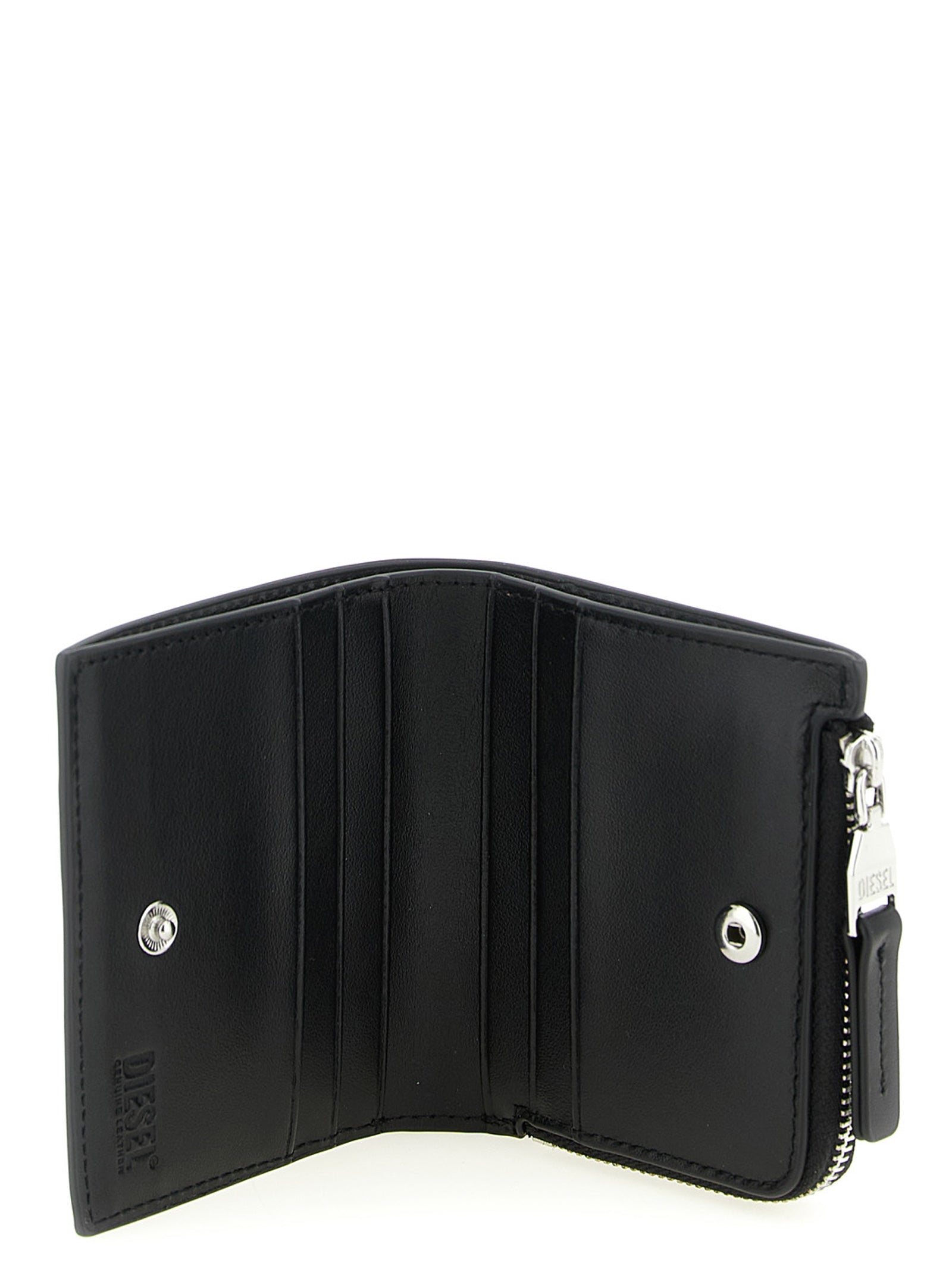 Diesel Black Leather Cardholder Diesel