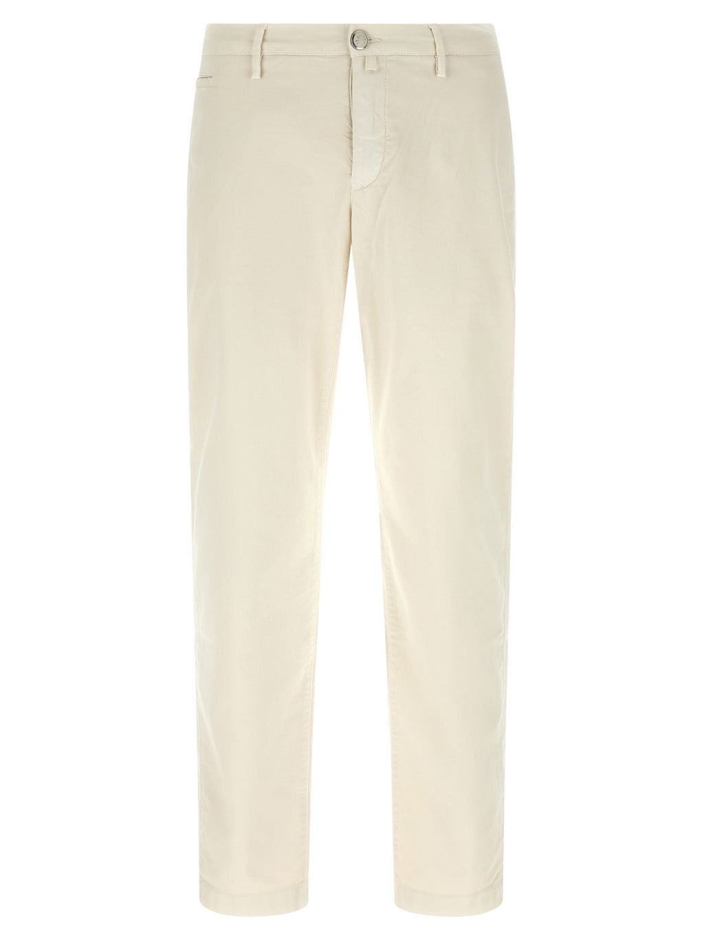 Jacob Cohen White Cotton Chino Pants Jacob Cohen
