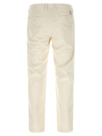 Jacob Cohen White Cotton Chino Pants Jacob Cohen