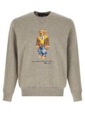 Polo Ralph Lauren Gray Cotton Sweatshirt Polo Ralph Lauren