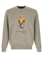 Polo Ralph Lauren Gray Cotton Sweatshirt Polo Ralph Lauren