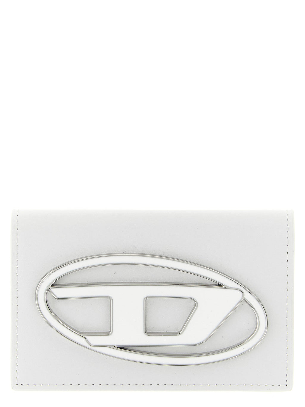 Diesel White Polyethylene Cardholder Diesel