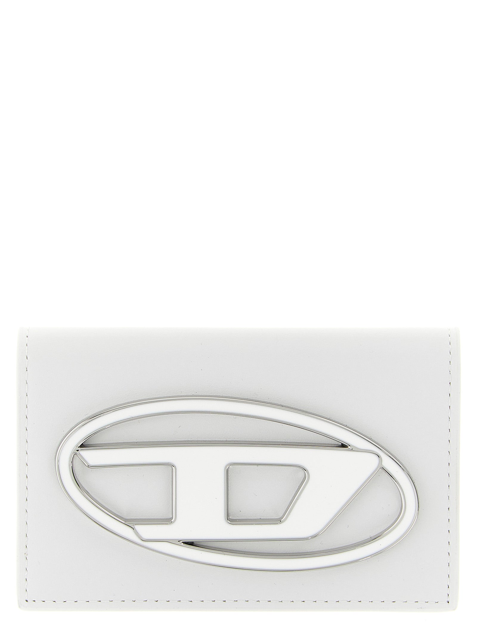Diesel White Polyethylene Cardholder Diesel