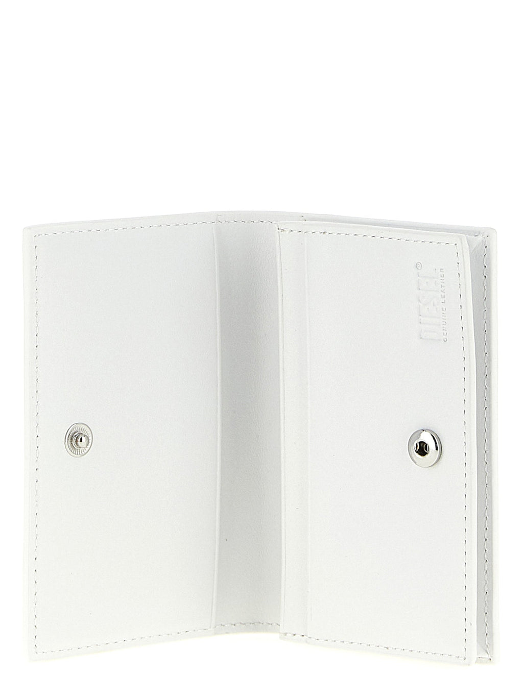 Diesel White Polyethylene Cardholder Diesel