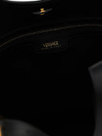 Versace Black Cotton Tote Bag Versace