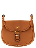 Valentino Garavani Brown Calfskin Shoulder Bag Valentino Garavani