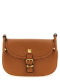 Valentino Garavani Brown Calfskin Shoulder Bag Valentino Garavani