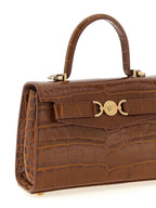 Versace Brown Calfskin Handbag Versace
