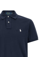 Polo Ralph Lauren Blue Cotton Polo Shirt Polo Ralph Lauren