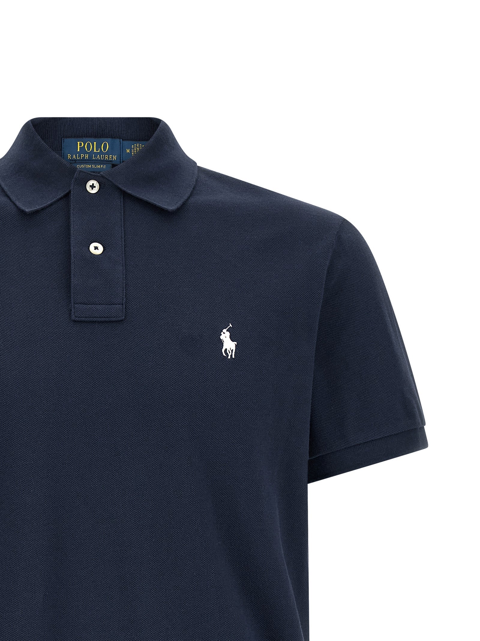 Polo Ralph Lauren Blue Cotton Polo Shirt Polo Ralph Lauren