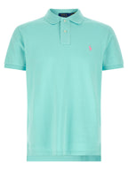 Polo Ralph Lauren Blue Cotton Polo Shirt Polo Ralph Lauren