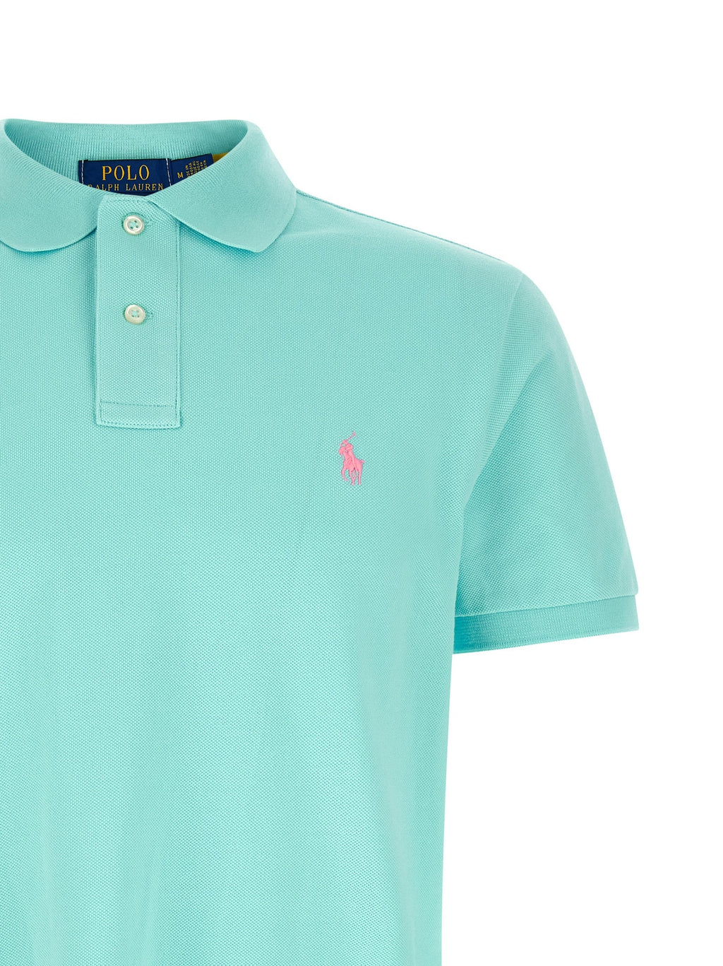 Polo Ralph Lauren Blue Cotton Polo Shirt Polo Ralph Lauren