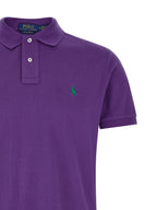 Polo Ralph Lauren Purple Cotton Polo Shirt Polo Ralph Lauren