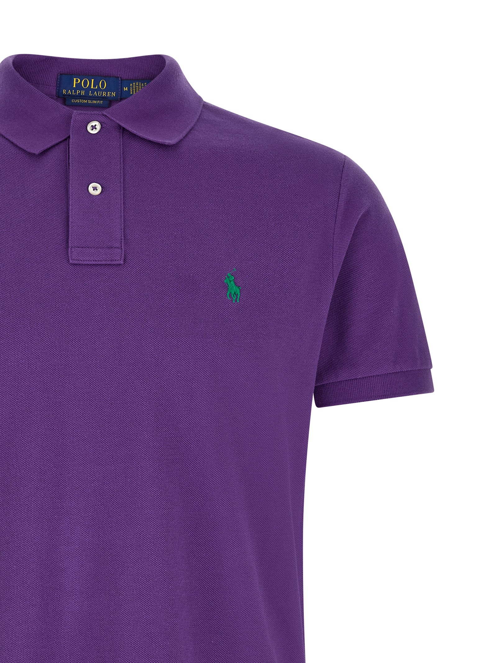 Polo Ralph Lauren Purple Cotton Polo Shirt Polo Ralph Lauren