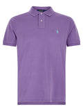 Polo Ralph Lauren Purple Cotton Polo Shirt Polo Ralph Lauren