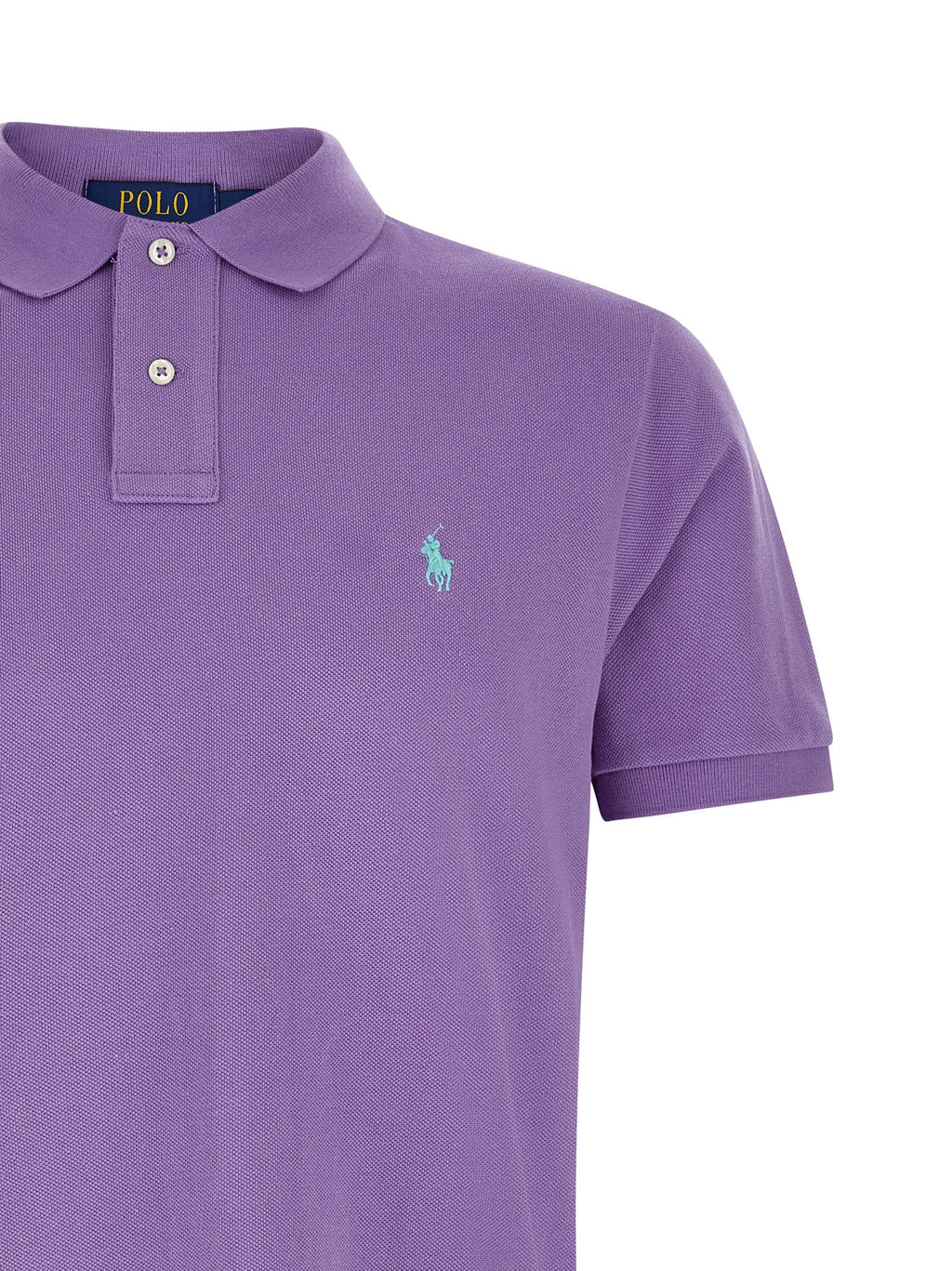 Polo Ralph Lauren Purple Cotton Polo Shirt Polo Ralph Lauren