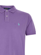 Polo Ralph Lauren Purple Cotton Polo Shirt Polo Ralph Lauren