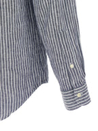Polo Ralph Lauren Blue Linen Blouse Polo Ralph Lauren