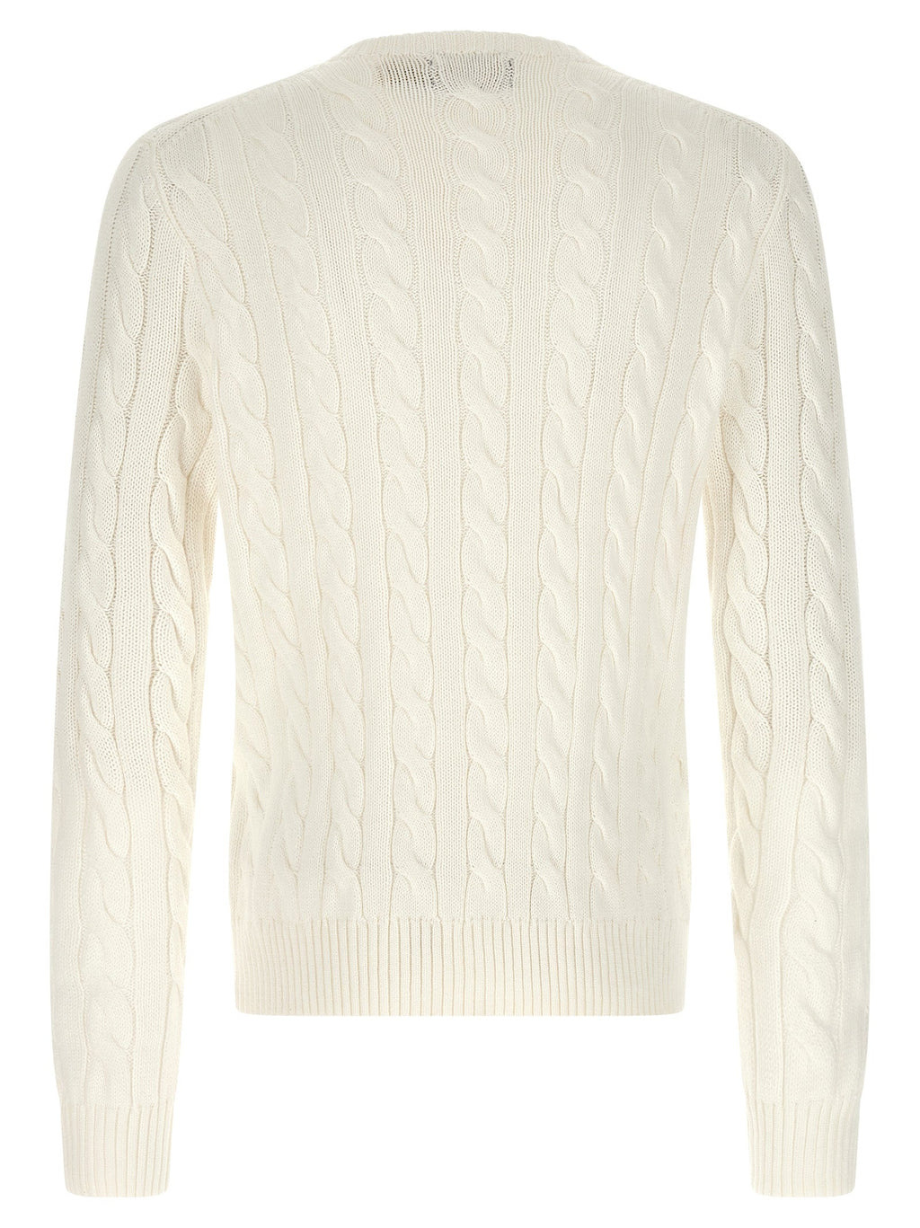 Polo Ralph Lauren White Cotton Cardigan Polo Ralph Lauren