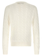 Polo Ralph Lauren White Cotton Cardigan Polo Ralph Lauren
