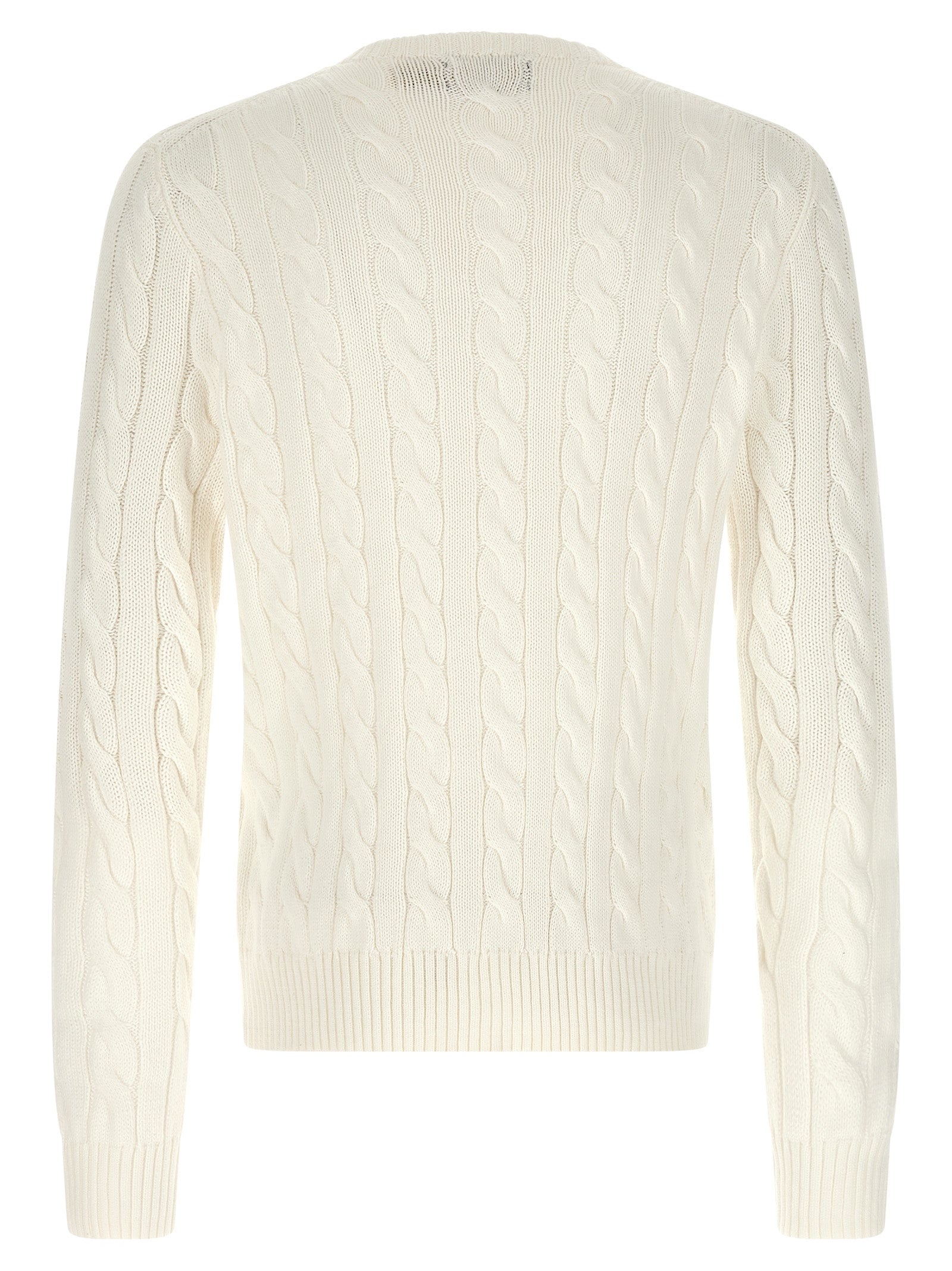 Polo Ralph Lauren White Cotton Cardigan Polo Ralph Lauren