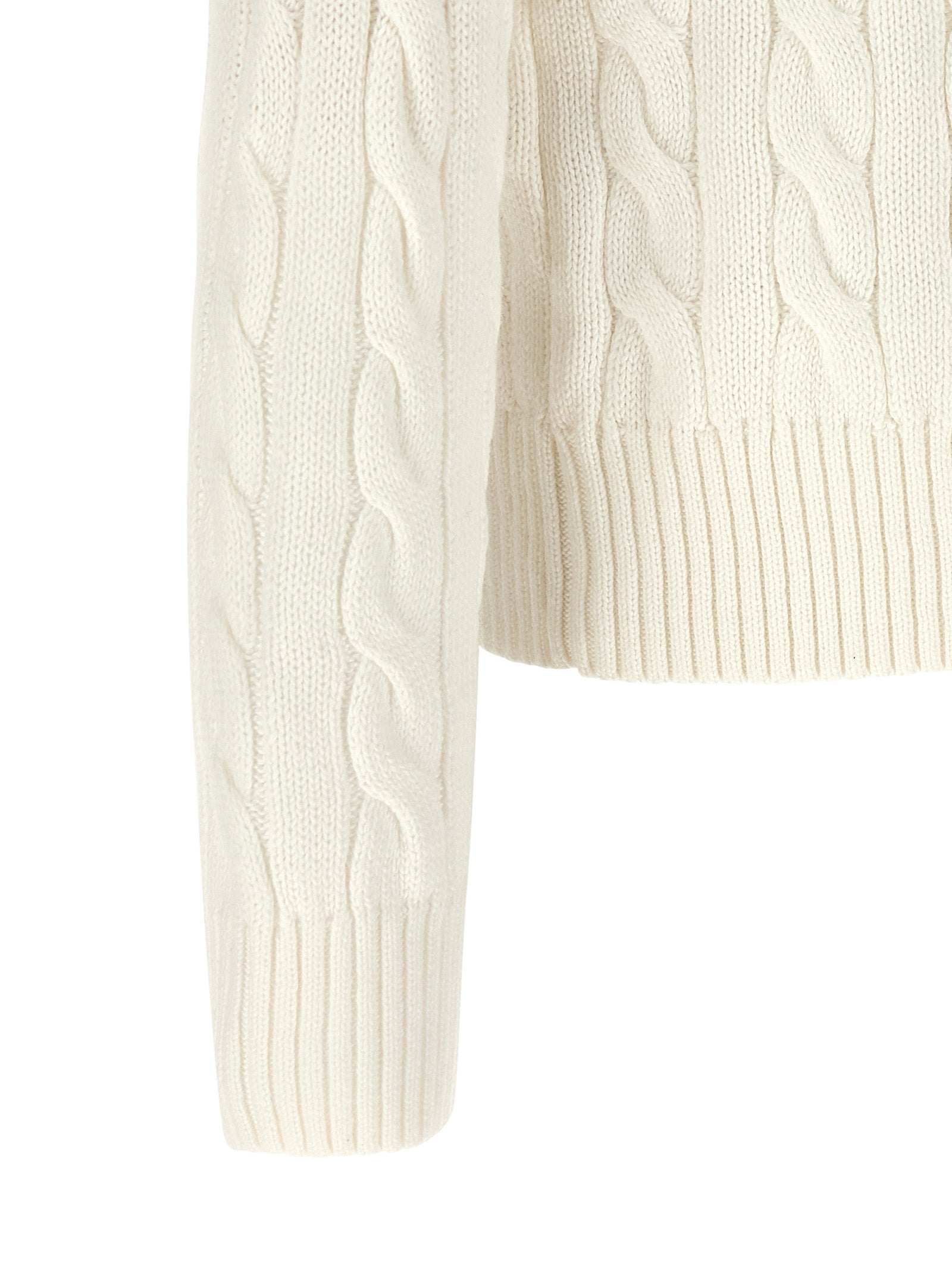 Polo Ralph Lauren White Cotton Cardigan Polo Ralph Lauren