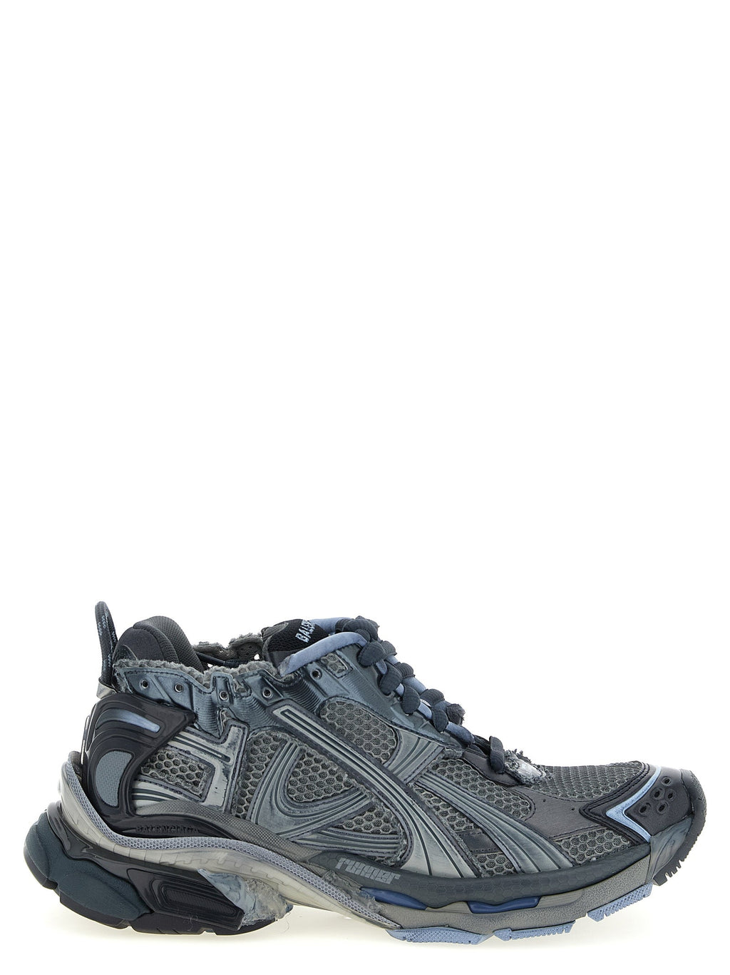Balenciaga Gray Polyethylene Athletic Sneakers Balenciaga