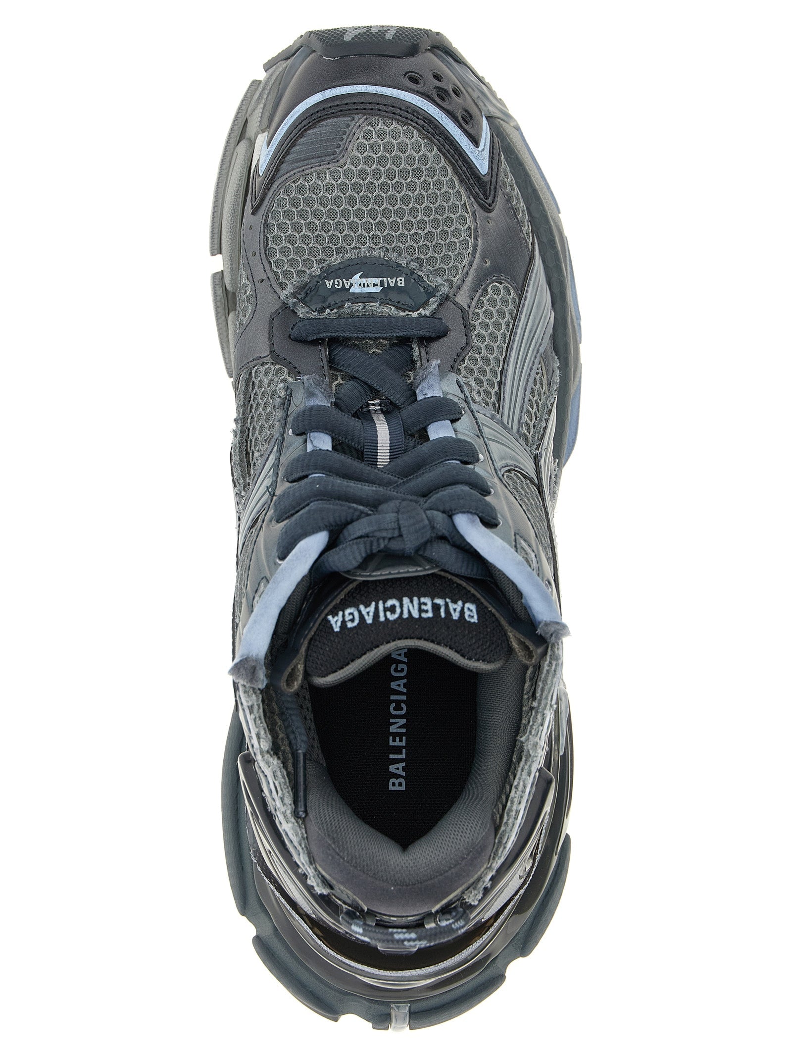 Balenciaga Gray Polyethylene Athletic Sneakers Balenciaga