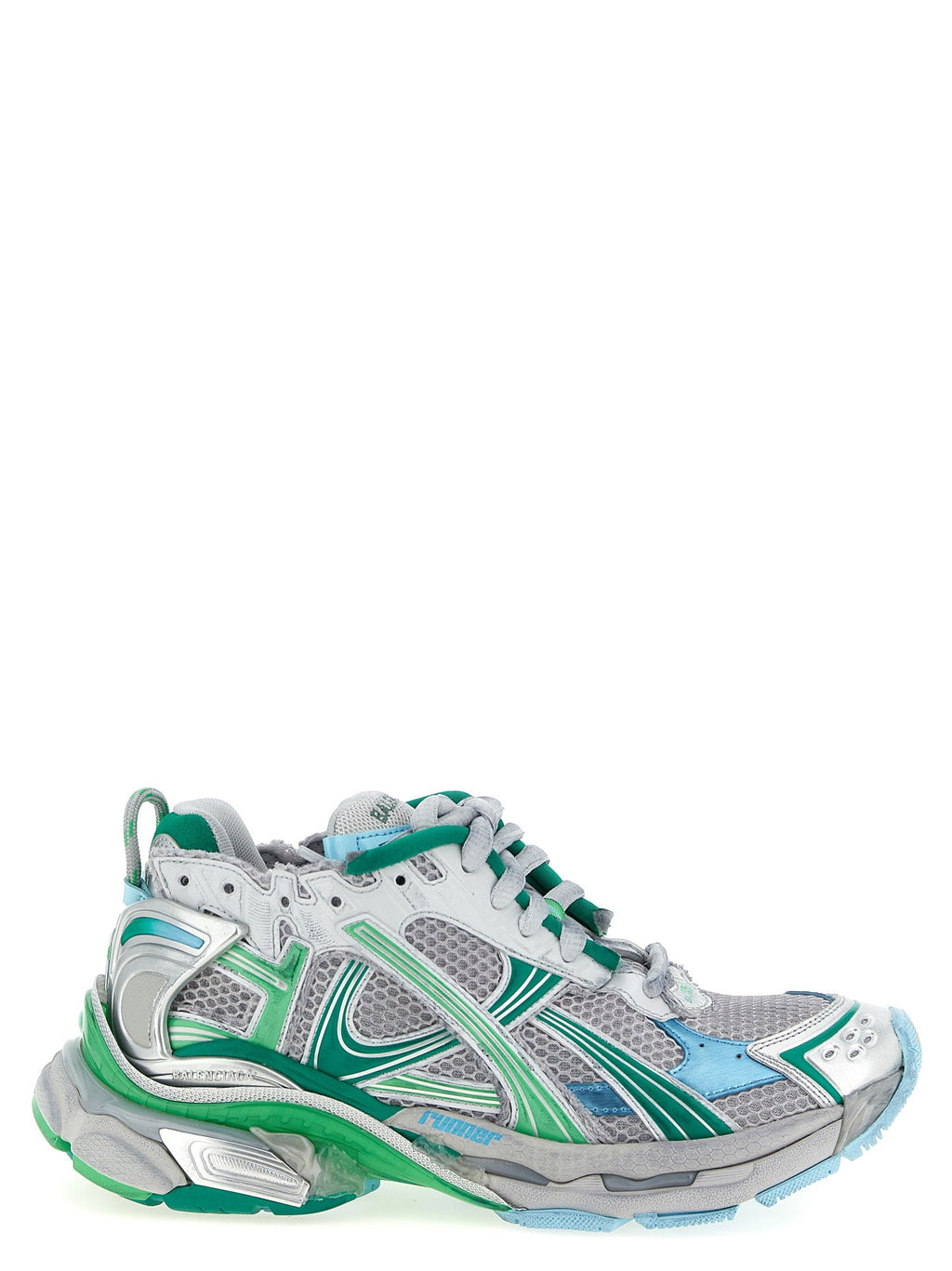Balenciaga Multicolor Polyethylene Athletic Sneakers Balenciaga