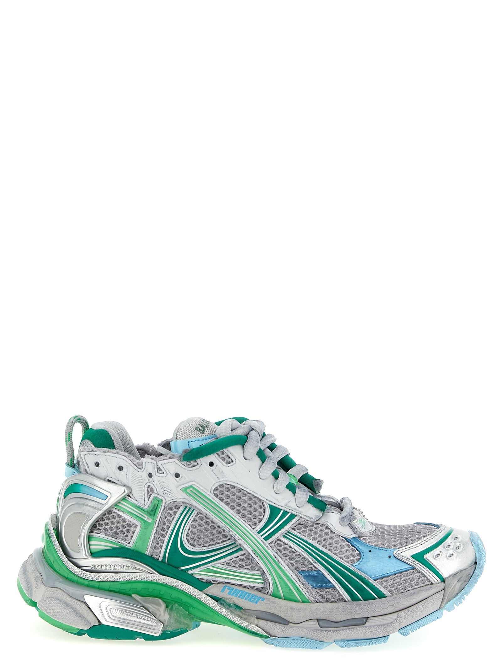 Balenciaga Multicolor Polyethylene Athletic Sneakers Balenciaga