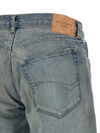 Balenciaga Blue Cotton Relaxed Fit Jeans Balenciaga