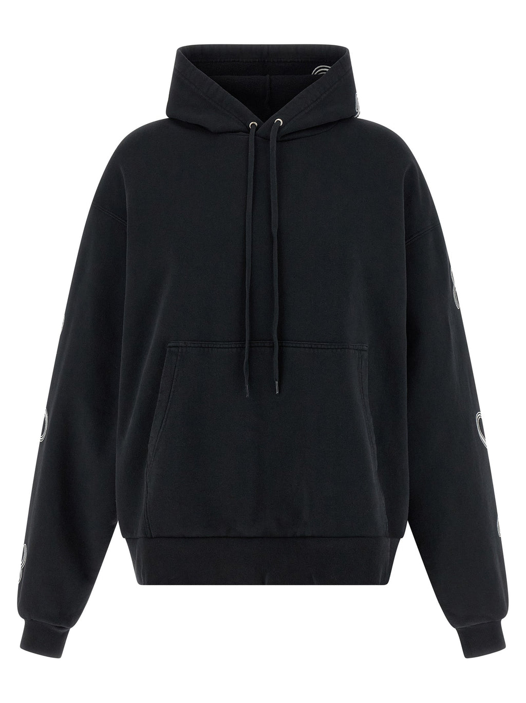 Balenciaga Black Cotton Hoodie Balenciaga