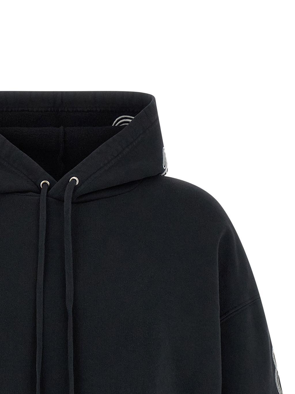 Balenciaga Black Cotton Hoodie Balenciaga